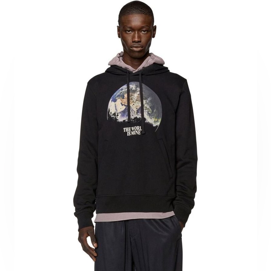 Diesel T-Danny-L1 Loose Graphic T-Shirt